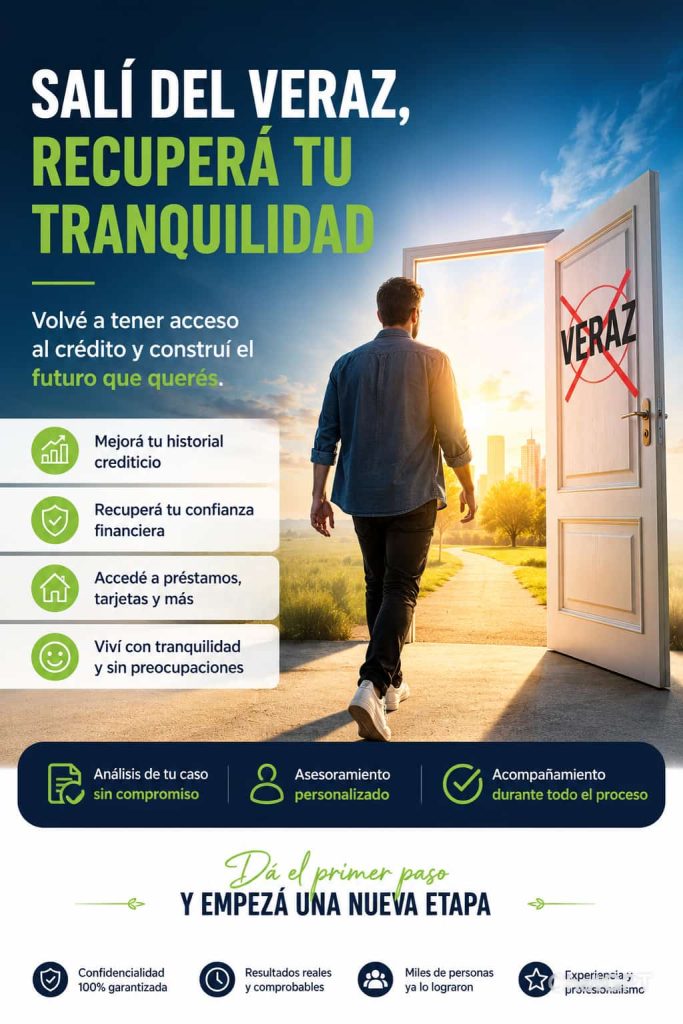 Cómo salir del Veraz en Argentina